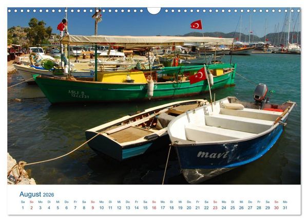 Produktbild: T&uuml;rkei - Reise ins Blaue (Wandkalender 2026 DIN A3 quer), CALVENDO Monatskalender