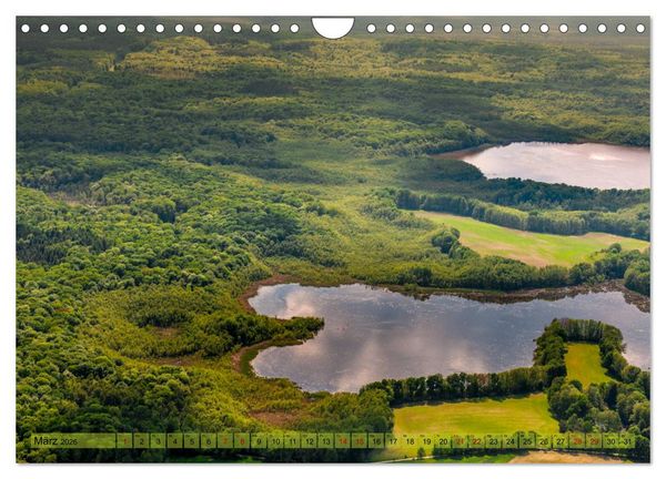 Produktbild: Schorfheide von oben (Wandkalender 2026 DIN A4 quer), CALVENDO Monatskalender