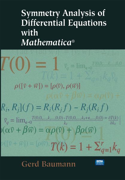 Produktbild: Symmetry Analysis of Differential Equations with Mathematica&reg;