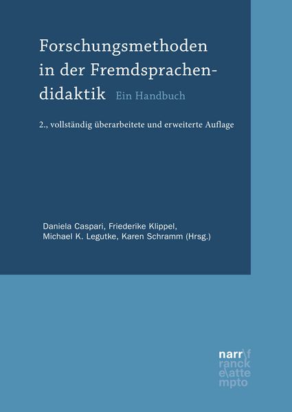 Produktbild: Forschungsmethoden in der Fremdsprachendidaktik