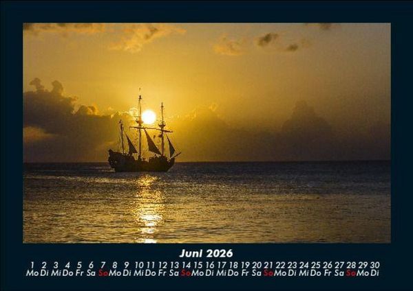 Produktbild: Sonnenuntergang 2026 Fotokalender DIN A5