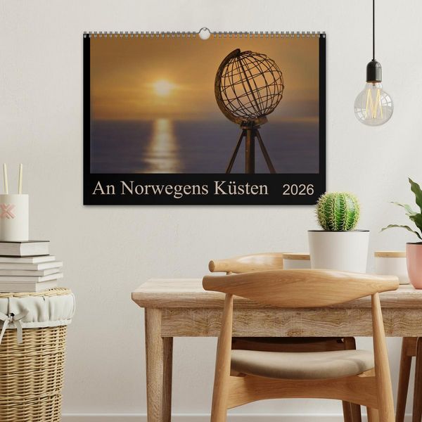 Produktbild: An Norwegens K&uuml;sten (Wandkalender 2026 DIN A3 quer), CALVENDO Monatskalender