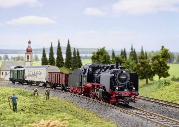 Produktbild: M&auml;rklin 29249 H0 Digital-Startpackung Nahg&uuml;terzug mit BR 24 der DB