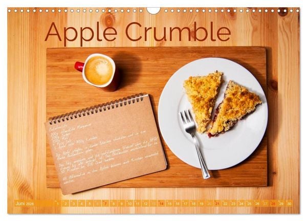 Produktbild: Einfache vegane Rezepte (Wandkalender 2026 DIN A3 quer), CALVENDO Monatskalender