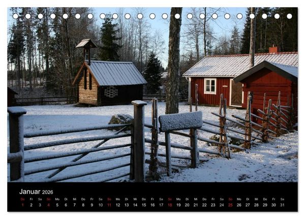 Produktbild: S&uuml;dschweden (Tischkalender 2026 DIN A5 quer), CALVENDO Monatskalender