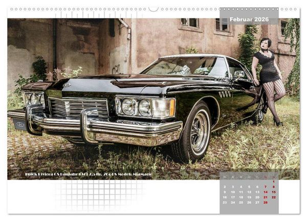 Produktbild: US-Car Classic's (Wandkalender 2026 DIN A2 quer), CALVENDO Monatskalender