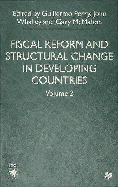 Produktbild: Fiscal Reform and Structural Change in Developing Countries