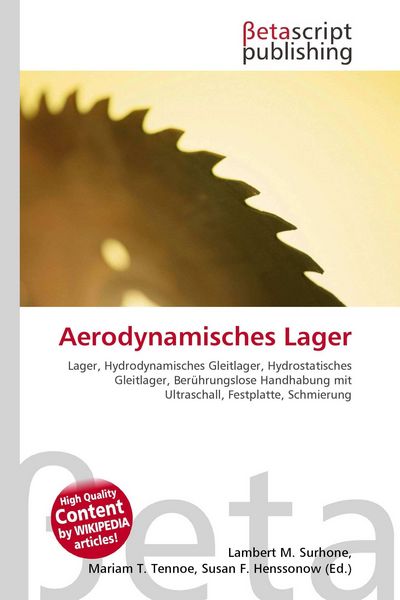 Produktbild: Aerodynamisches Lager