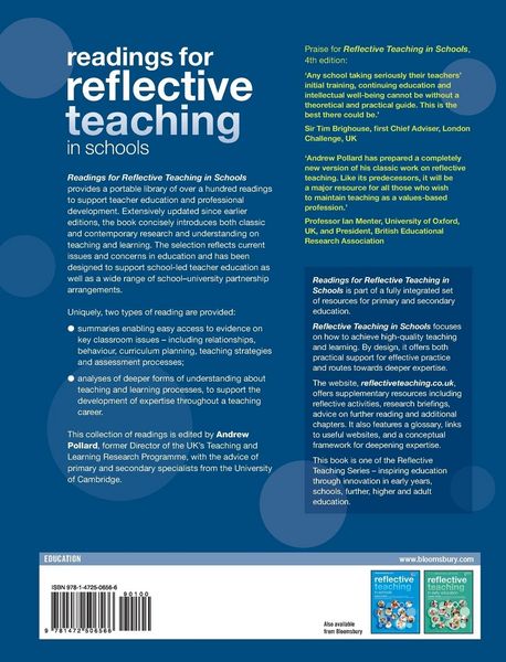 Produktbild: Readings for Reflective Teaching in Schools