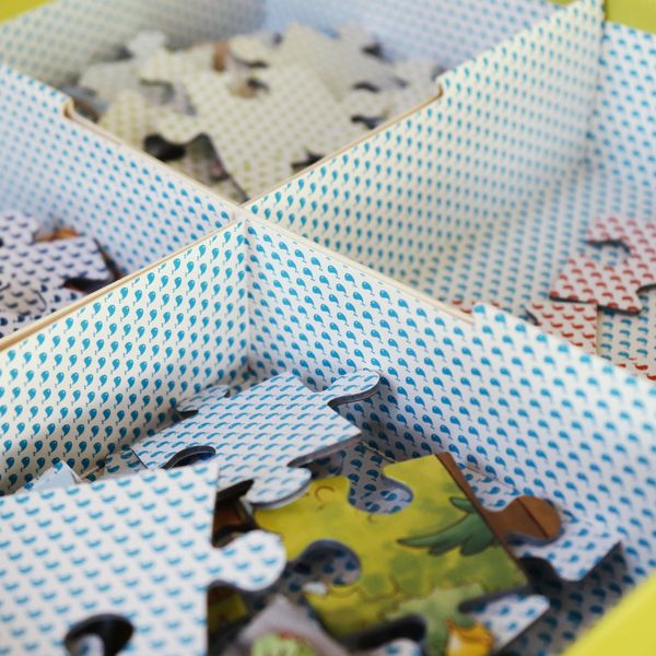 Produktbild: 4 auf einen Streich - Meine M&auml;rchenpuzzle-Box mit CD