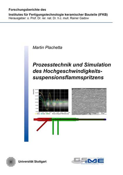 Produktbild: Prozesstechnik und Simulation des Hochgeschwindigkeitssuspensionsflammspritzens