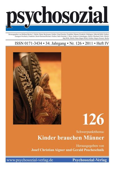 Produktbild: Psychosozial 126: Kinder brauchen M&auml;nner