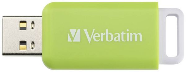 Produktbild: Verbatim V DataBar USB 2.0 Drive USB-Stick 32GB Gr&uuml;n 49454 USB-A (USB 2.0)