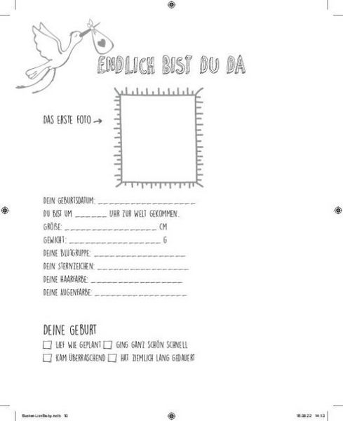 Produktbild: Die Baby Bucket List