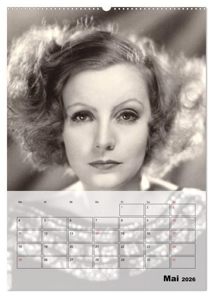 Produktbild: Filmstars der goldenen Leinwandjahre (Wandkalender 2026 DIN A2 hoch), CALVENDO Monatskalender