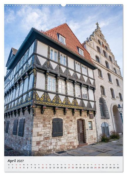 Produktbild: Braunschweig - Mittelalterliche L&ouml;wenstadt (hochwertiger Premium Wandkalender 2027 DIN A2 hoch), Kunstdruck in Hochglanz