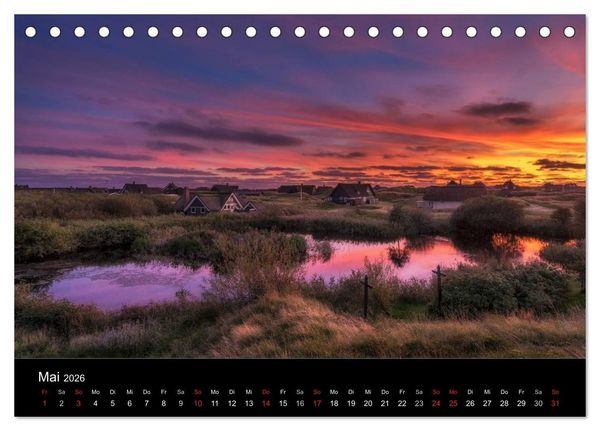 Produktbild: Fan&oslash; - Meine Insel (Tischkalender 2026 DIN A5 quer), CALVENDO Monatskalender