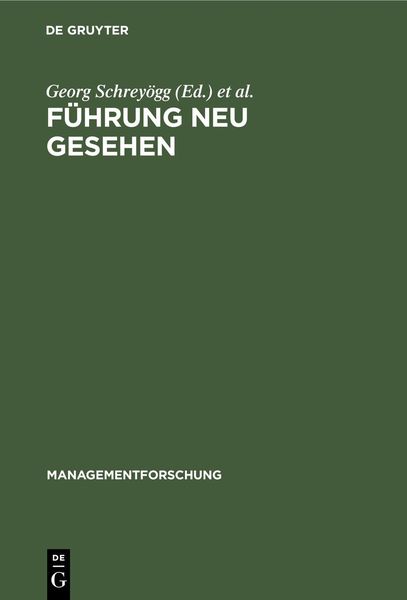 Produktbild: F&uuml;hrung neu gesehen