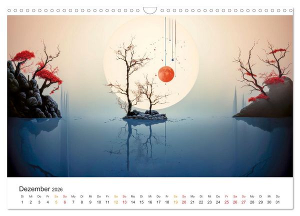 Produktbild: Japan - Kunst der Traditionen (Wandkalender 2026 DIN A3 quer), CALVENDO Monatskalender
