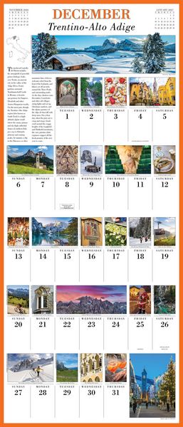 Produktbild: 365 Days in Italy Picture-A-Day(r) Wall Calendar 2026