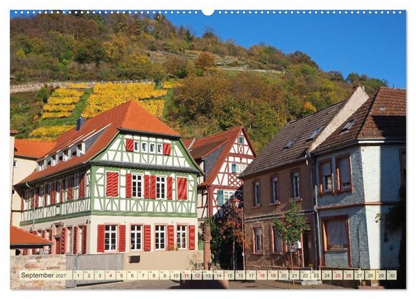 Produktbild: Heppenheim im Laufe der Jahreszeiten (Wandkalender 2027 DIN A2 quer), CALVENDO Monatskalender
