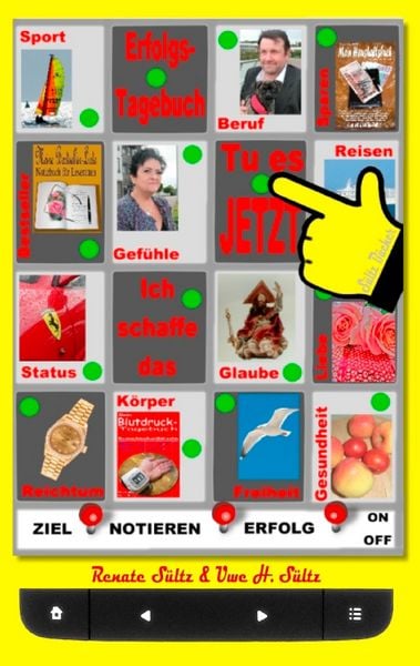 Das kleine mobile Erfolgstagebuch - 'Ja; ich schaffe das!'; Taschenbuch von Renate Sültz , Uwe H. Sültz, BoD – Books on Demand, 9783837037432