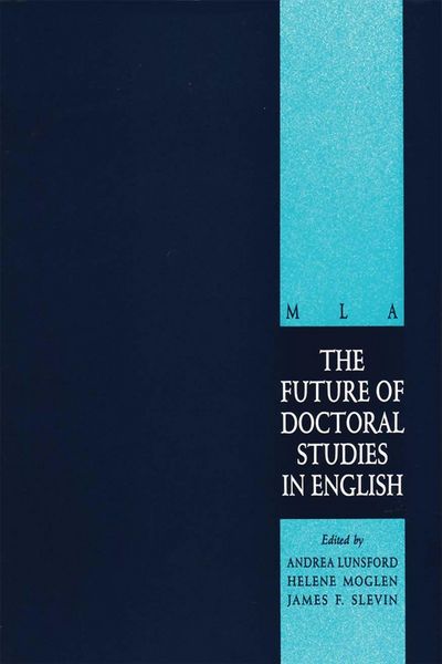 Produktbild: The Future of Doctoral Studies in English