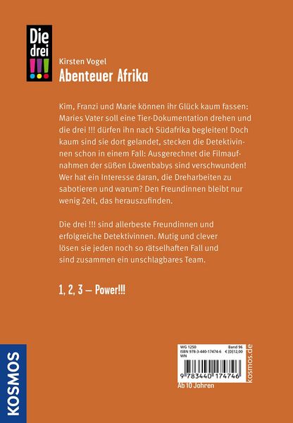 Produktbild: Die drei !!!, 96, Abenteuer Afrika
