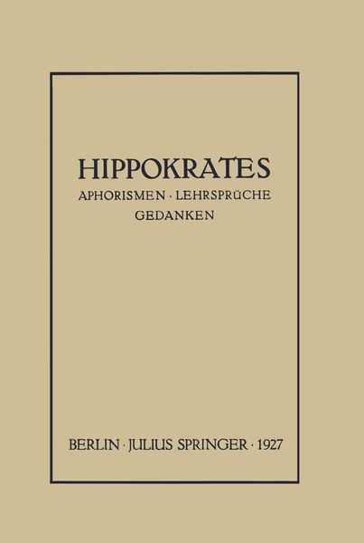 Produktbild: Hippokrates