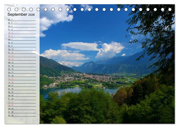 Produktbild: Caldonazzo See (Tischkalender 2026 DIN A5 quer), CALVENDO Monatskalender