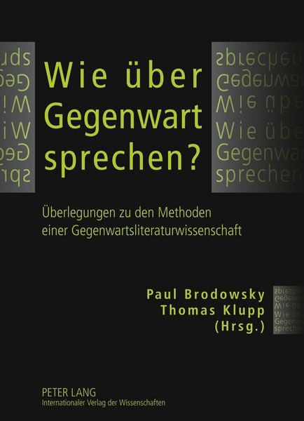 Produktbild: Wie &uuml;ber Gegenwart sprechen?