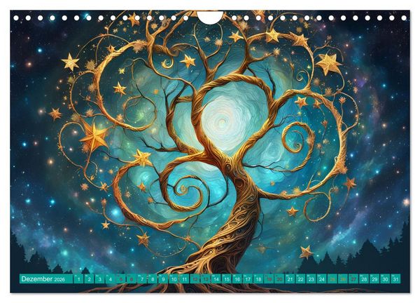 Produktbild: B&auml;ume wie Pers&ouml;nlichkeiten (Wandkalender 2026 DIN A4 quer), CALVENDO Monatskalender