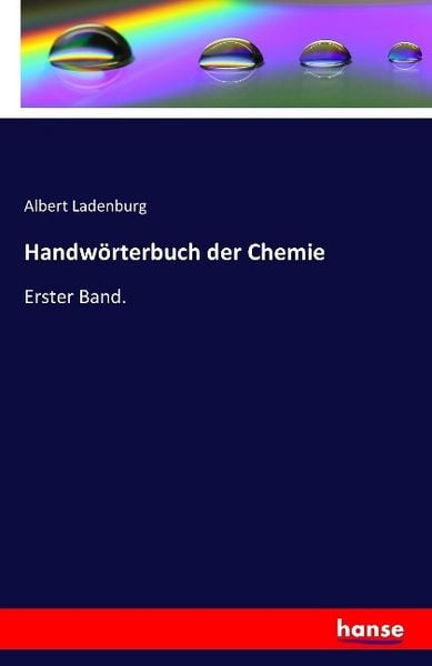 Produktbild: Handw&ouml;rterbuch der Chemie