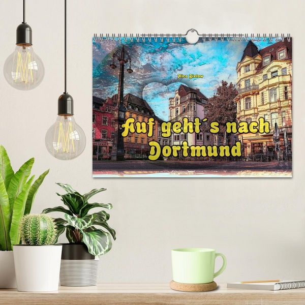Produktbild: Auf geht&acute;s nach Dortmund (Wandkalender 2026 DIN A4 quer), CALVENDO Monatskalender