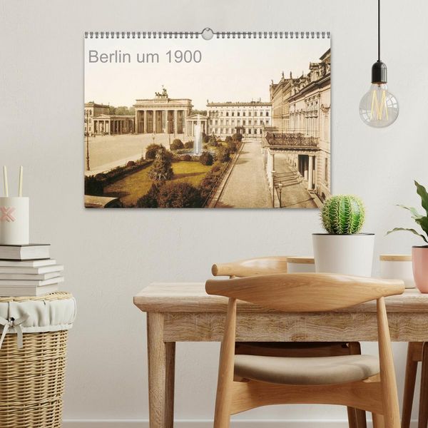 Produktbild: Berlin um 1900 (Wandkalender 2026 DIN A3 quer), CALVENDO Monatskalender