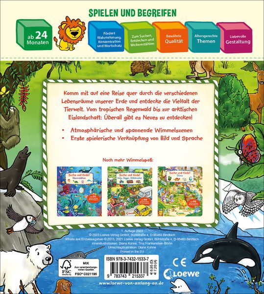 Produktbild: Suche und finde! - Wilde Tiere