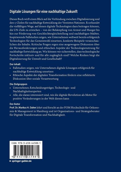 Produktbild: Digitale L&ouml;sungen f&uuml;r eine nachhaltige Zukunft