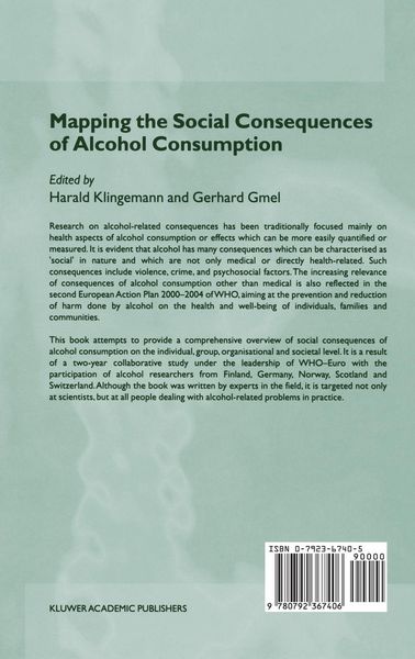 Produktbild: Mapping the Social Consequences of Alcohol Consumption