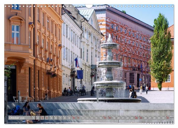 Produktbild: Im Herzen Sloweniens (Wandkalender 2026 DIN A3 quer), CALVENDO Monatskalender