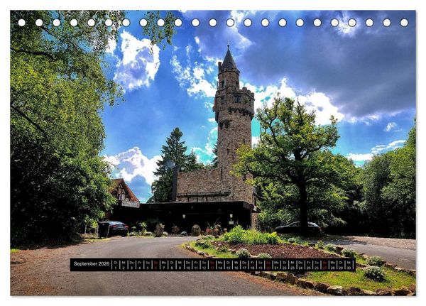Produktbild: Wiesbaden Aquis Mattiacis (Tischkalender 2026 DIN A5 quer), CALVENDO Monatskalender