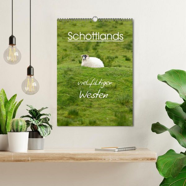 Produktbild: Schottlands vielf&auml;ltiger Westen (Wandkalender 2026 DIN A3 hoch), CALVENDO Monatskalender
