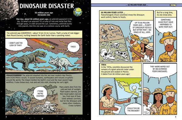 Produktbild: A Comic Book History of Life on Earth