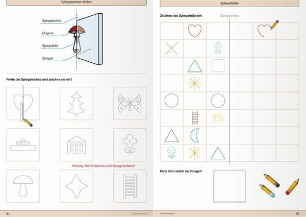Produktbild: Mein Geometrieheft 1/2