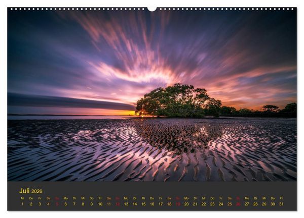 Produktbild: Morgend&auml;mmerung (Wandkalender 2026 DIN A2 quer), CALVENDO Monatskalender