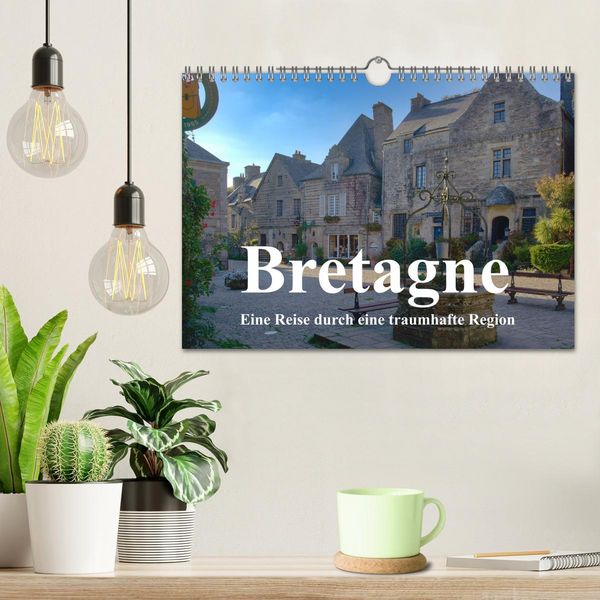 Produktbild: Begeisterung f&uuml;r die Bretagne (Wandkalender 2026 DIN A4 quer), CALVENDO Monatskalender