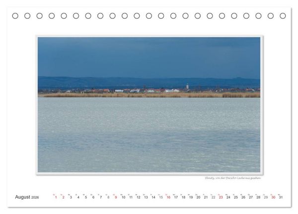 Produktbild: Neusiedler See / CH-Version (Tischkalender 2026 DIN A5 quer), CALVENDO Monatskalender