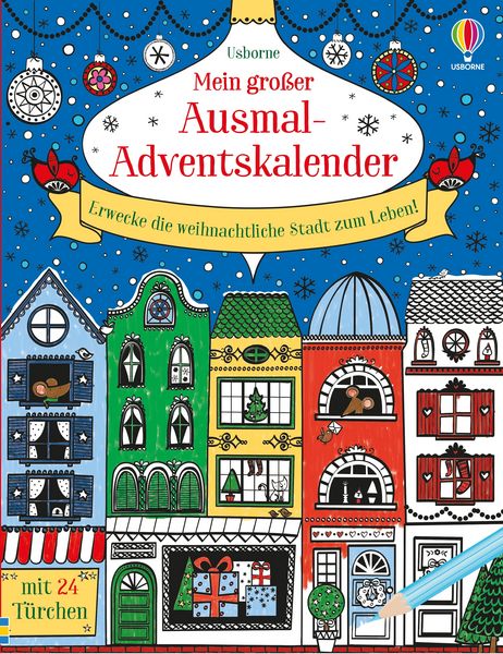 Produktbild: Mein gro&szlig;er Ausmal-Adventskalender