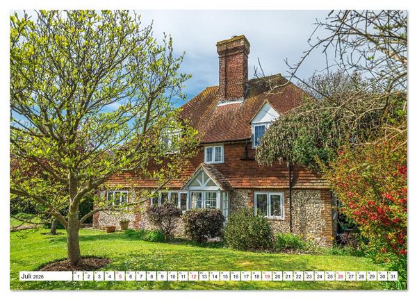 Produktbild: Englands charmante Wohnh&auml;user (Wandkalender 2026 DIN A3 quer), CALVENDO Monatskalender