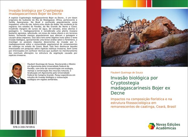 Produktbild: Invas&atilde;o biol&oacute;gica por Cryptostegia madagascarinesis Bojer ex Decne