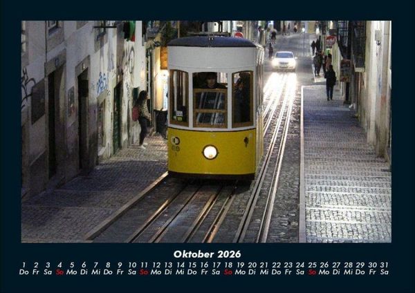 Produktbild: Lissabon 2026 Fotokalender DIN A4
